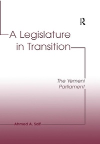 Abbildung von: A Legislature in Transition - Routledge