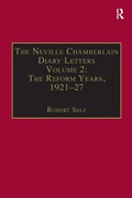 Cover: The Neville Chamberlain Diary Letters - Routledge