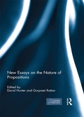 Cover: New Essays on the Nature of Propositions - Routledge