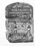 Cover: Five Years Exploration At Thebes - Routledge
