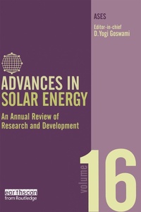 Abbildung von: Advances in Solar Energy - Routledge