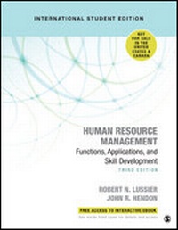 Enlarge image Cover: Human Resource Management - International Student Edition - SAGE Publications Inc