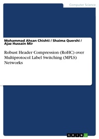 Enlarge image Cover: Robust Header Compression (RoHC) over Multiprotocol Label Switching (MPLS) Networks - GRIN Verlag