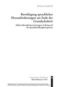 Cover: Bew&auml;ltigung sprachlicher Herausforderungen am Ende der Grundschulzeit - Verlag Julius Klinkhardt