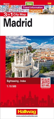 Abbildung von: Hallwag Stadtplan Madrid - Hallwag Kümmerly+Frey