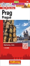 Cover: Hallwag Stadtplan Prag - Hallwag K&uuml;mmerly+Frey