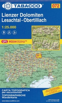 Abbildung von: Lienzer Dolomiten / Lesachtal / Obertilliach: 072 - Tabacco