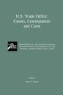 Cover: U.S. Trade Deficit: Causes, Consequences, and Cures - Springer