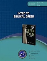 Enlarge image Cover: Intro to Biblical Greek Parent Lesson Planner - Master Books