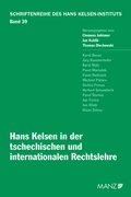 Cover: Hans Kelsen in der tschechischen und internationalen Rechtslehre - Manz