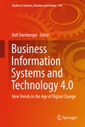 Cover: Business Information Systems and Technology 4.0 - Springer