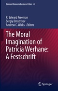 Cover: The Moral Imagination of Patricia Werhane: A Festschrift - Springer
