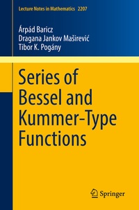 Abbildung von: Series of Bessel and Kummer-Type Functions - Springer