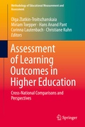 Cover: Assessment of Learning Outcomes in Higher Education - Springer