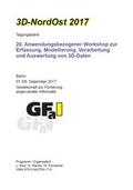 Cover: 3D-NordOst 2017 - Gesellschaft z. F&ouml;rderung angewandter Informatik