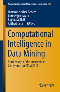 Enlarge image Cover: Computational Intelligence in Data Mining - Springer