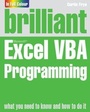 Cover: Brilliant Excel VBA Programming - Pearson