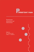 Cover: Persistent Pain - Kluwer Academic Publishers
