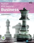 Cover: BTEC Nationals Business Student Book 2 - Pearson Education Limited