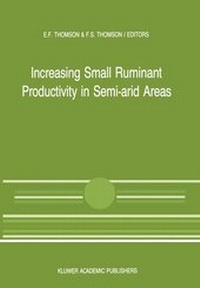 Abbildung von: Increasing Small Ruminant Productivity in Semi-arid Areas - Kluwer Academic Publishers