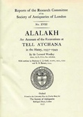 Cover: Alalakh - Society of Antiquaries of London