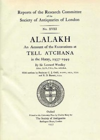 Enlarge image Cover: Alalakh - Society of Antiquaries of London