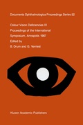 Cover: Colour Vision Deficiencies IX - Springer