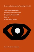 Cover: Colour Vision Deficiencies IX - Springer