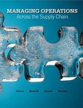 Cover: Managing Operations Across the Supply Chain - Irwin/McGraw-Hill