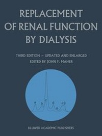 Enlarge image Cover: Replacement of Renal Function by Dialysis - Kluwer Academic Publishers