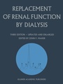 Cover: Replacement of Renal Function by Dialysis - Springer