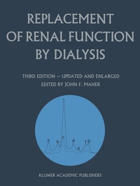 Enlarge image Cover: Replacement of Renal Function by Dialysis - Springer