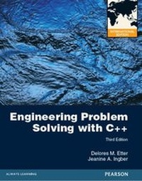 Abbildung von: Engineering Problem Solving with C++ International Edition PDF eBook - Pearson Education Limited