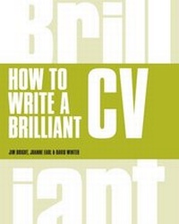 Enlarge image Cover: How to Write a Brilliant CV - Pearson FT Press;Pearson