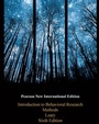 Cover: Introduction to Behavioral Research Methods: Pearson New International Edition - Pearson Education Limited