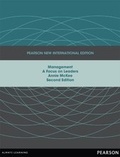 Cover: Management: A Focus on Leaders - Pearson Education Limited