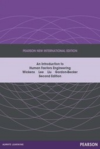 Enlarge image Cover: Introduction to Human Factors Engineering: Pearson New International Edition - Pearson Education Limited