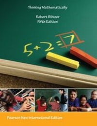 Enlarge image Cover: Thinking Mathematically - Pearson Education Limited