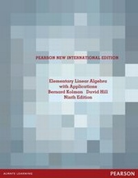 Enlarge image Cover: Elementary Linear Algebra with Applications: Pearson New International Edition - Pearson Education Limited