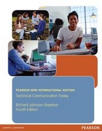 Enlarge image Cover: Technical Communication Today - Pearson Education Limited