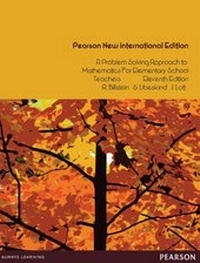 Enlarge image Cover: Problem Solving Approach to Mathematics for Elementary School Teachers, A - Pearson Education Limited