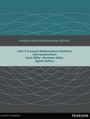 Cover: John E. Freund's Mathematical Statistics with Applications - Pearson Education Limited
