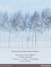 Enlarge image Cover: Elementary Linear Algebra: Pearson New International Edition - Pearson Education Limited