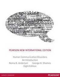 Enlarge image Cover: Human Communication Disorders: An Introduction - Pearson Education Limited