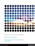 Cover: Statistics for Psychology: Pearson New International Edition - Pearson Education Limited