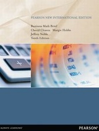 Enlarge image Cover: Business Math Brief - Pearson