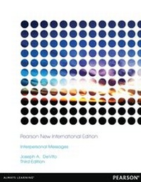 Enlarge image Cover: Interpersonal Messages - Pearson