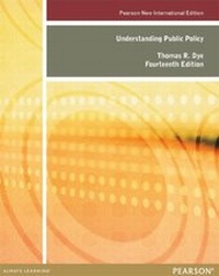 Enlarge image Cover: Understanding Public Policy - Pearson Education Limited