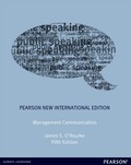 Cover: Management Communication: Pearson New International Edition - Pearson Education Limited