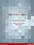 Cover: Basic Statistical Analysis: Pearson New International Edition - Pearson Education Limited